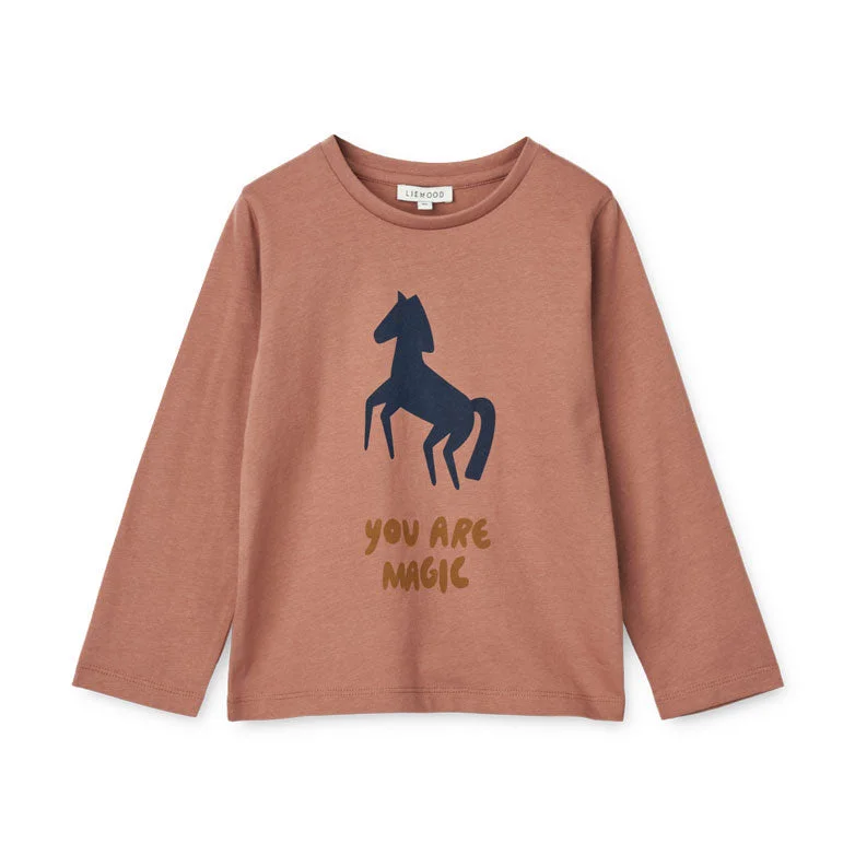 - Winter warm clothes for short-haired dogsLiewood Horses/Dark Rosetta Apia  Tee