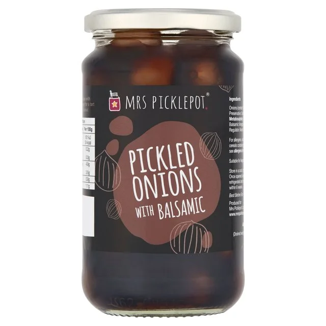 - Winter warm clothes for short-haired dogsMrs Picklepot Pickled Onions with Balsamic   440g