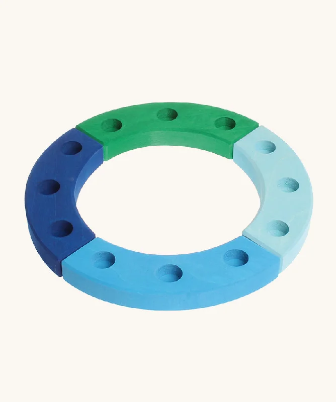 - ​​Christmas pet Christmas clothingGrimm's 12-Hole Blue-Green Celebration Ring