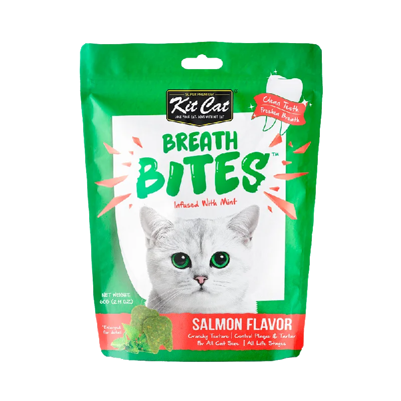 Cat FoodKit Cat - Breath Bites Salmon Cat Treats (60g)