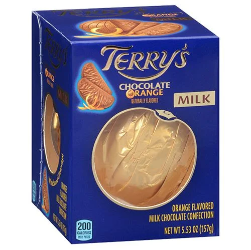 - Air box TSA certified check-inMilk Chocolate Orange Ball