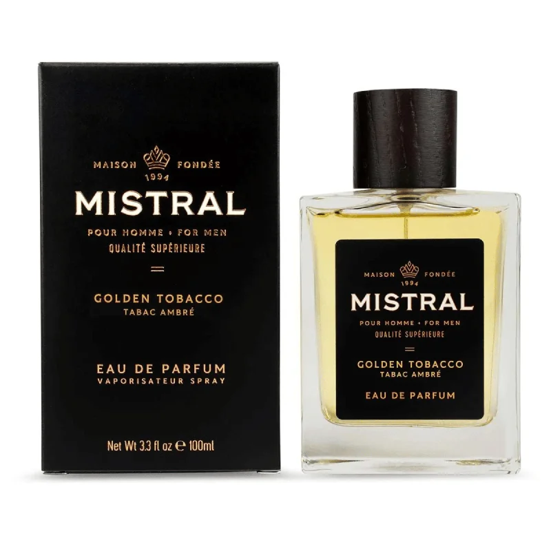 ---Mistral Mens Golden Tobacco EDP (100 ml) #10087123