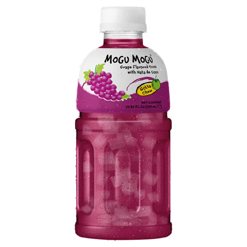 - ​​Christmas pet Christmas clothingMogu Mogu Grape Flavoured Drink with Nata de Coco 320ml