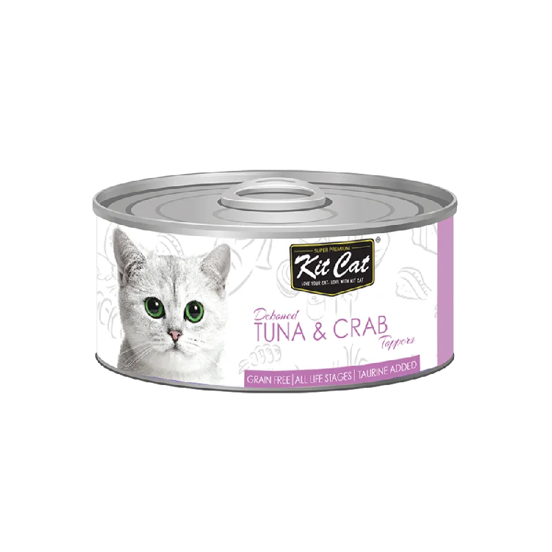    - Where to buy imported cat food  Kit Cat - Tuna & Crab Cat Food Topper (80g)