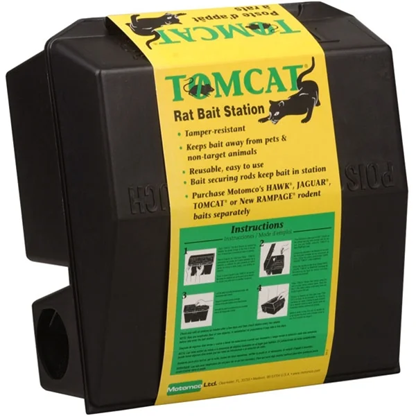 - Foldable and portable cat bagTOMCAT RAT BAIT STATION