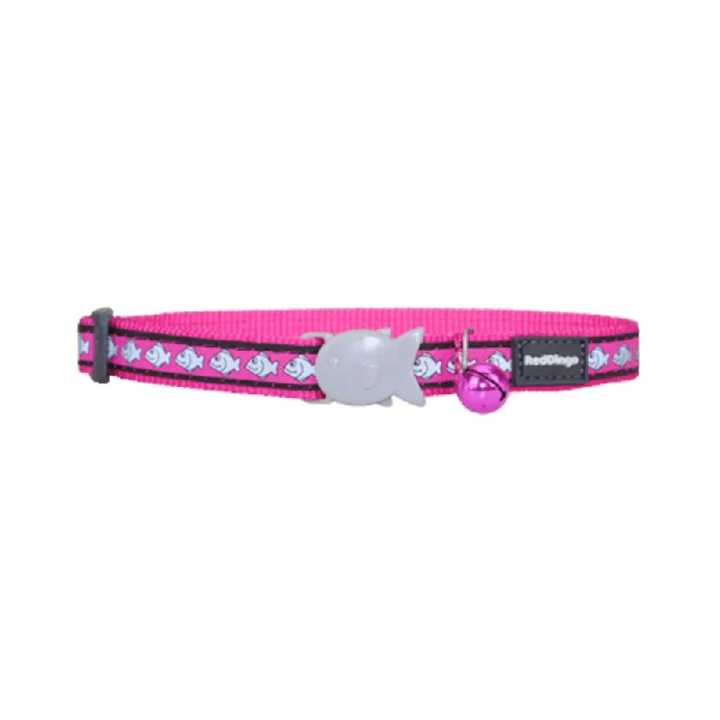 - Custom pet birthday cakeRed Dingo Cat Reflective Collar Hot Pink