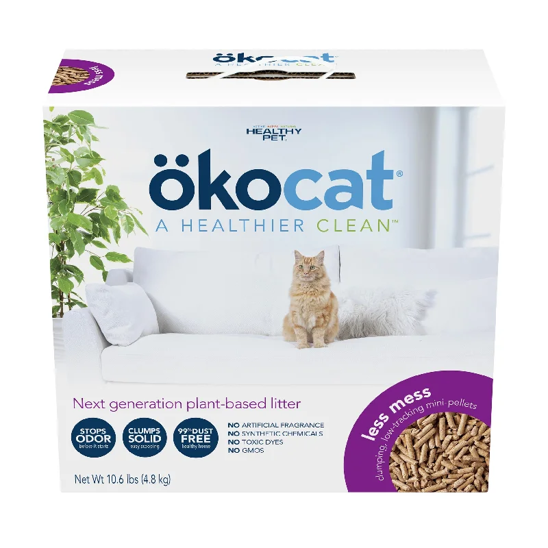 Pet careOkocat Less Mess Clumping Wood Cat Litter