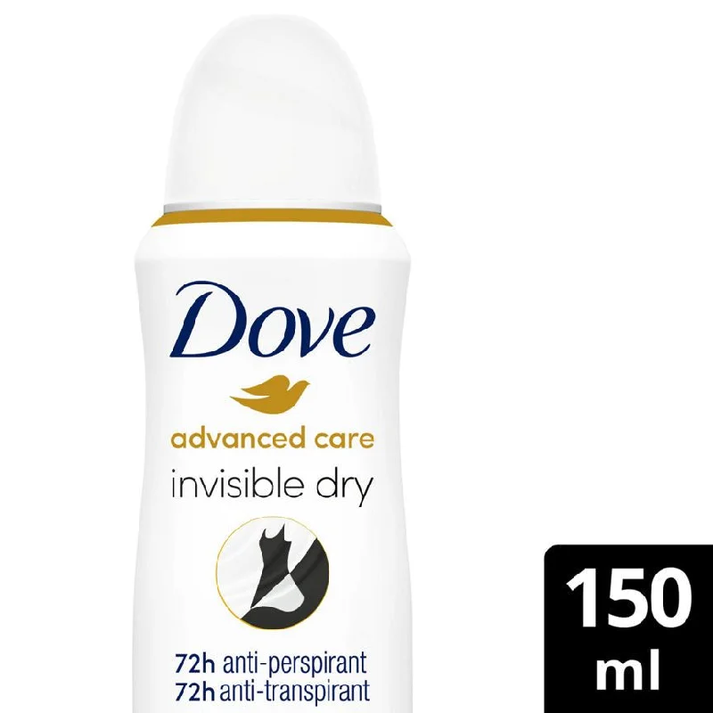 - Teething and chewing toys for puppiesDove Advanced Care Anti-perspirant Deodorant Spray Invisible Dry 150 ml