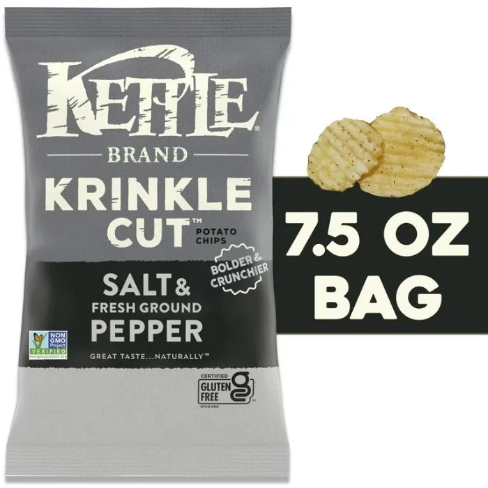 - Teething and chewing toys for puppiesKettle Foods - Chip Potato Salt N Pepper 7.5 Oz - Pack Of 12