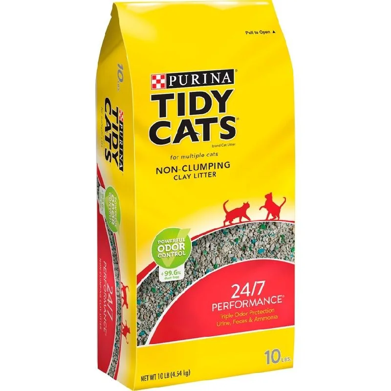 Pet conditioner: used to care for pet hair,Tidy Cats Non Clumping 24/7 Performance MultiCat Long Lasting Odor Control Cat Litter