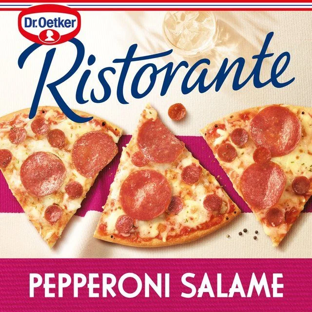 - Postoperative pet anti-licking Elizabethan collarDr. Oetker Ristorante Pepperoni Salame Pizza   320g