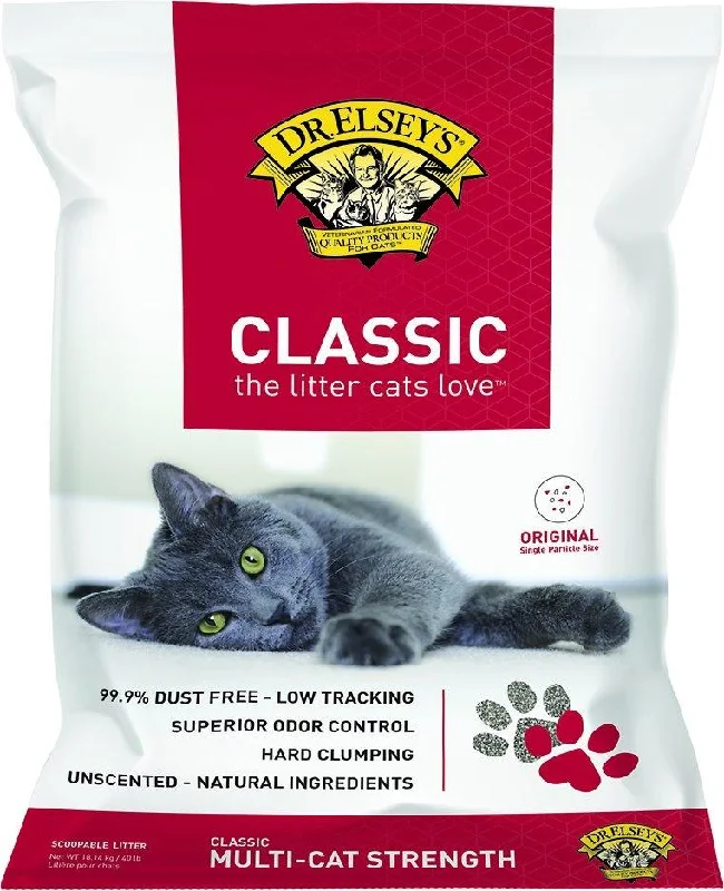 making it smoother and more shiny.Dr. Elsey's Precious Cat Classic Litter (40-lb)