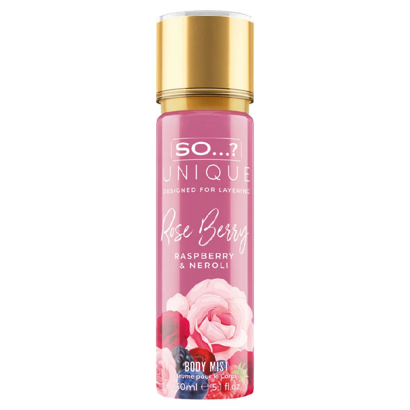 - Degradable pet feces bagSo...? Unique Rose Berry Raspberry & Neroli Body Mist