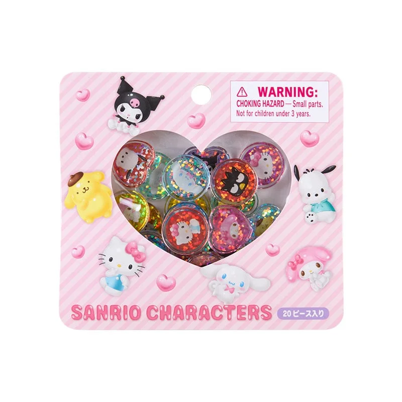 Pet careSanrio Characters 20-Pc Mini Glitter Sticker Pack