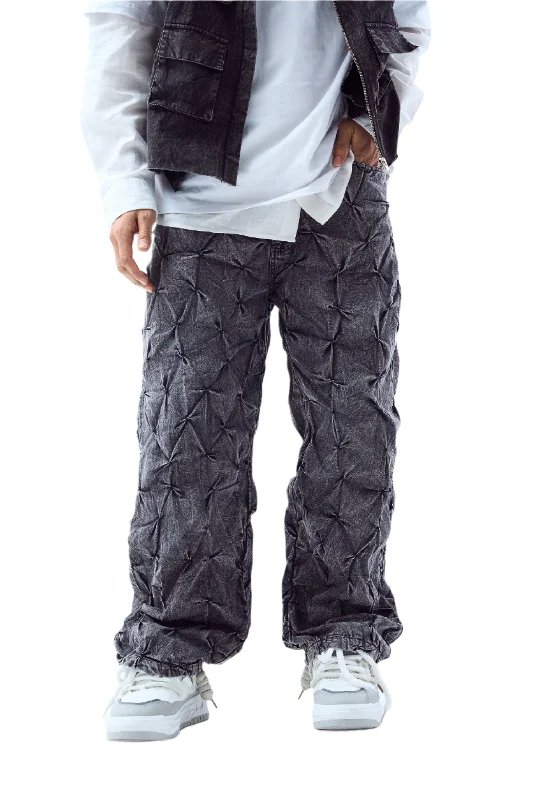 - Dog disposable foam shower gelSignature Smocked Pants- Charcoal