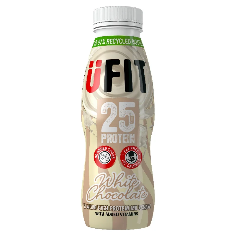 - Postoperative pet anti-licking Elizabethan collarUfit White Chocolate Flavour High Protein Milkshake 330ml