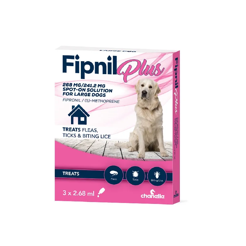 - Remote interactive pet feederChanelle Fipnil Plus Spot-On for Large Dogs 20-40kg - 3 Pipettes