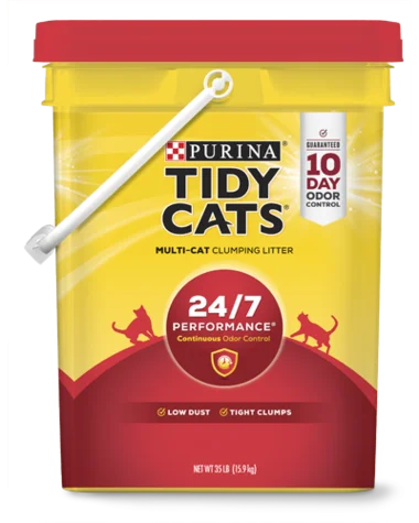 Pet nail clippers: used to trim pet nails,Tidy Cats® 24/7 Performance® Clumping Cat Litter