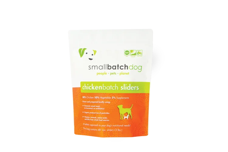  -Chicken-flavored dog foodSmallbatch Chickenbatch Frozen Dog Food