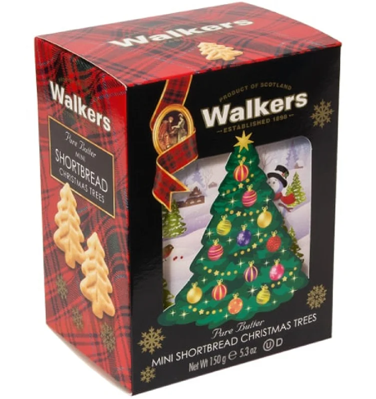 - Air box TSA certified check-inMini Christmas Tree Shortbread Box