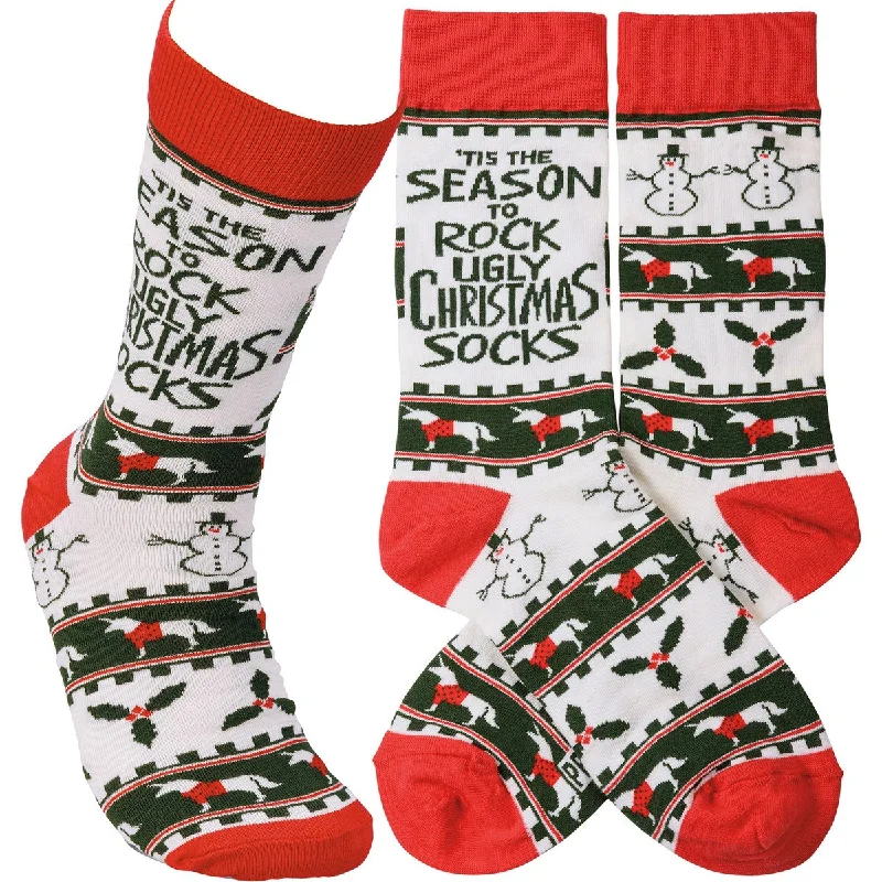 - Deodorizing cat litter tofu litterSeason To Rock The Ugly Christmas Socks