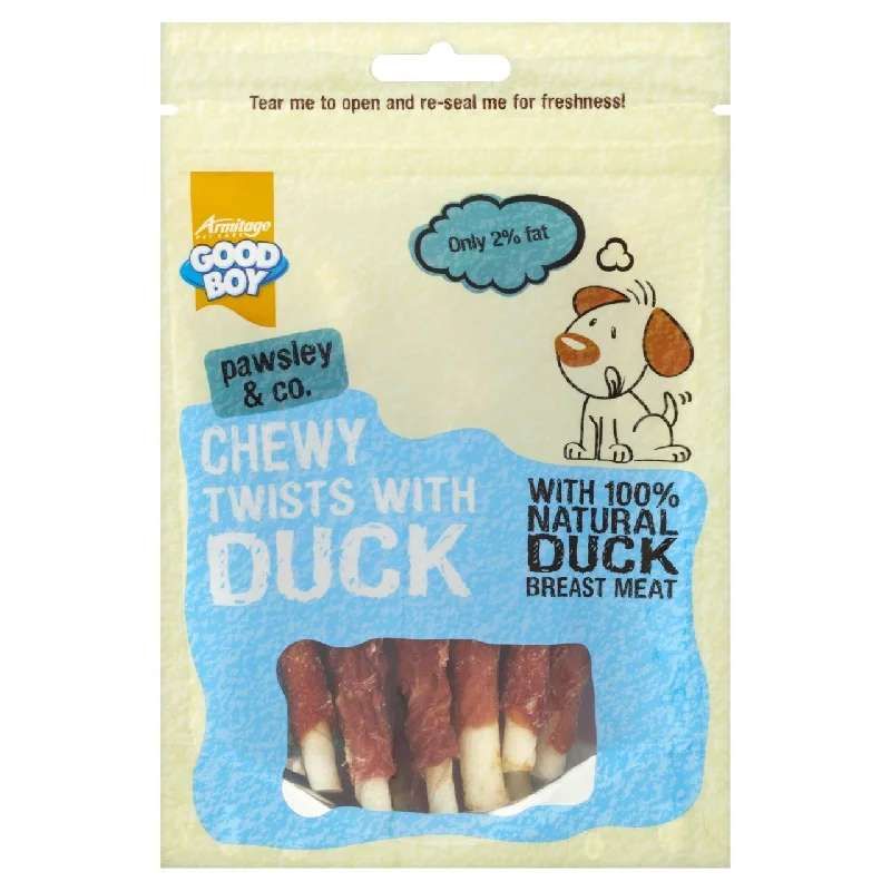 - Dog food online shopping recommendationGood Boy Chewy Twists with Duck Dog Treats 90g