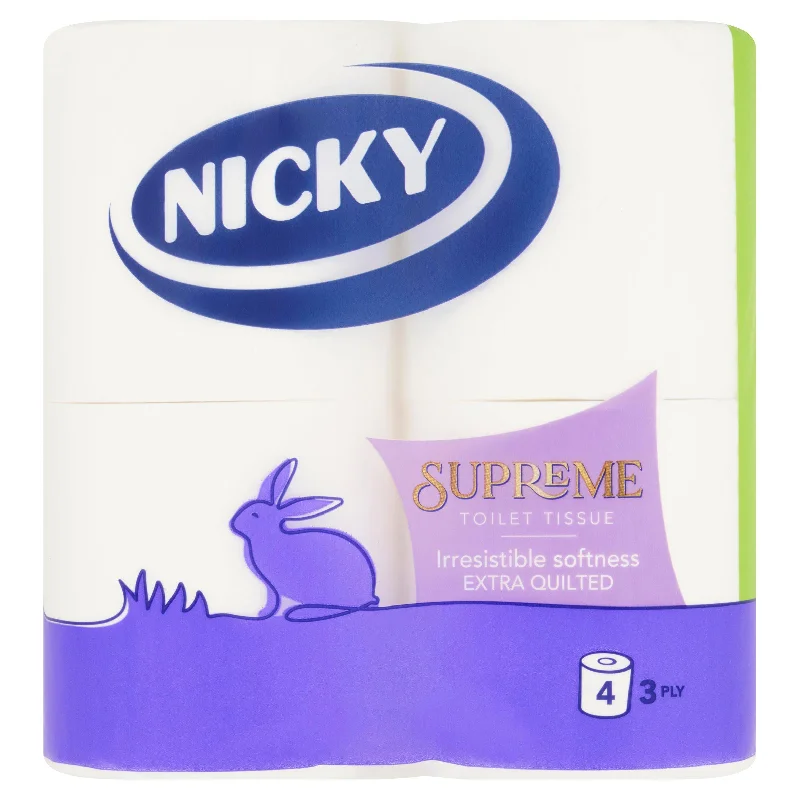 - Cat anti-jump window safety netNicky Supreme Toilet Tissue x4