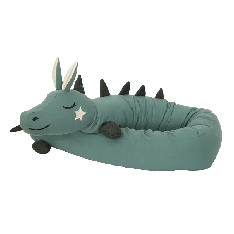 - Cat hair ball removal and hair removal creamRoommate Lazy LONG Dragon Cushion - Sea Grey