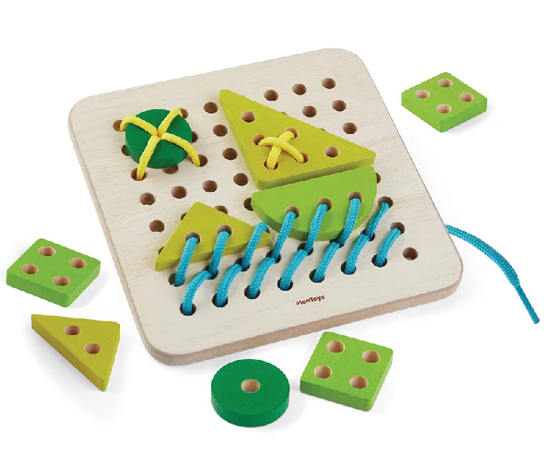 - High protein dog foodPlan Toys Lacing Board