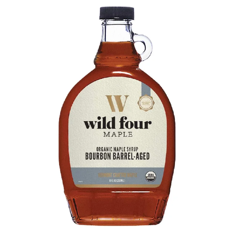 ---WildFour -  Bourbon Barrel Aged Organic Maple Syrup