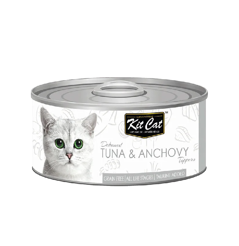    - Wholesale cat food prices  Kit Cat - Tuna & Anchovy Cat Food Topper (80g)