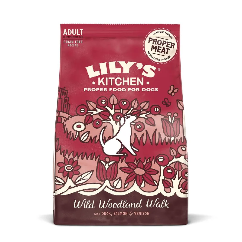 - Weight loss dog foodLily's Kitchen Dog Duck, Salmon & Venison Wild Woodland Walk Adult Dry Food 1kg