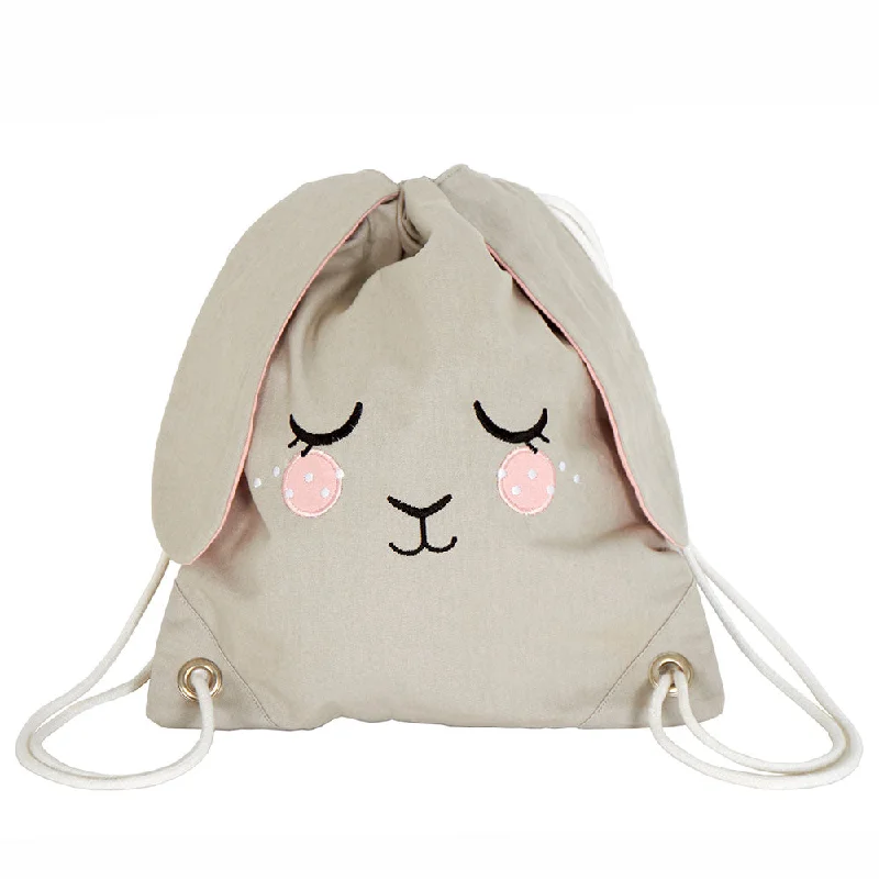 - Organic cotton dog bibsRoommate Bunny Gym Bag