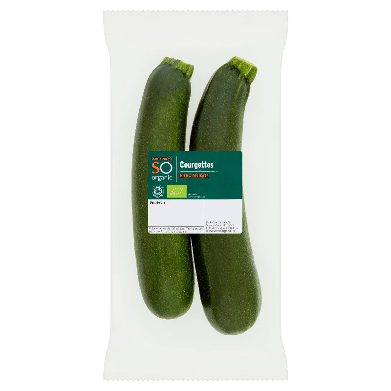 - Air box TSA certified check-inSainsbury's Courgettes, SO Organic 300g