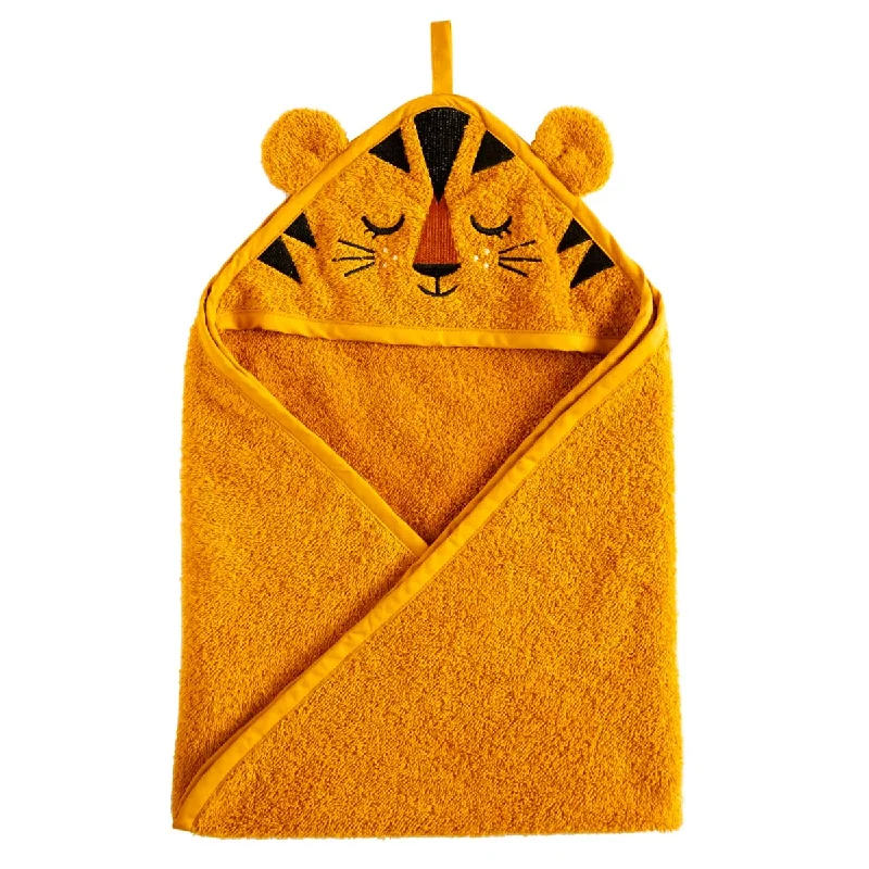 - Summer pet ice matRoommate Kids Yellow Organic Hooded Towel - Tiger