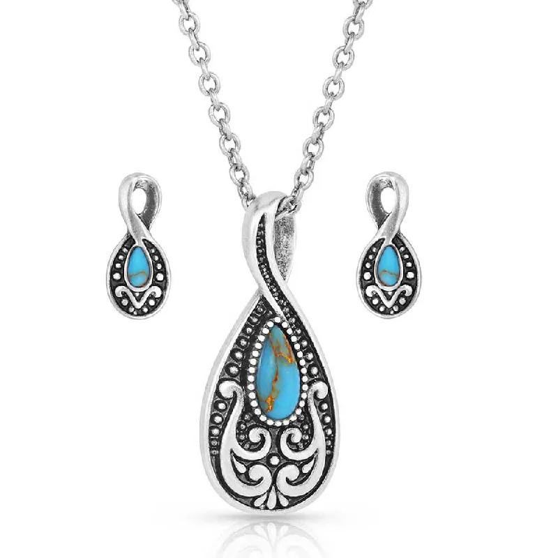 - Climbing pet constant temperature heating padWestern Tradition Teardrop Jewelry Set