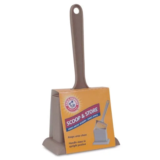 making it smoother and more shiny.Arm & Hammer Scoop & Store Litter Scoop