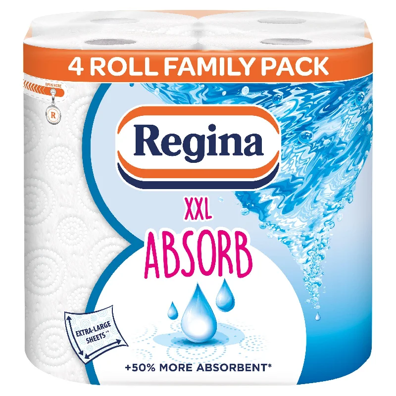 - Dog disposable foam shower gelRegina Absorb Kitchen Towel Rolls x4