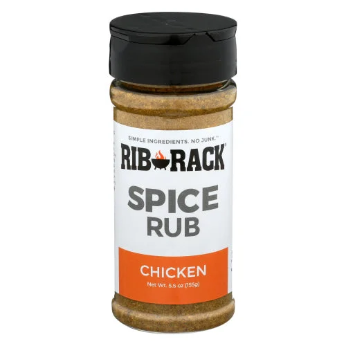 ---Rib Rack Seasoning Rub Chicken 5.5 Oz - Pack Of 6